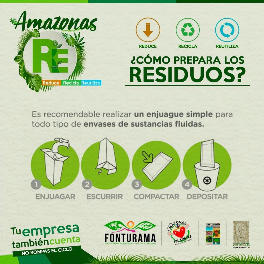 Eco Hotel El Refugio Boutique Letícia Exterior foto